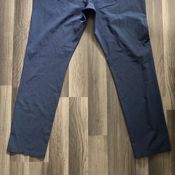 Travis Mathew Pants Open To Close Tech Blue 5 Pocket 35 Men’s - Picture 8 of 8